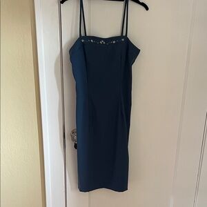 Mini embroidered stylish dress